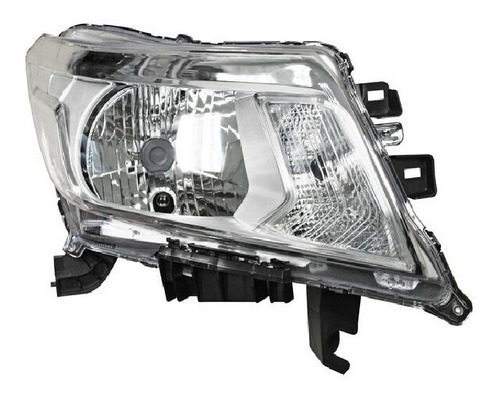 Faro Nissan Pu Np300/frontier 16 17 Fondo Crom Rh Ald