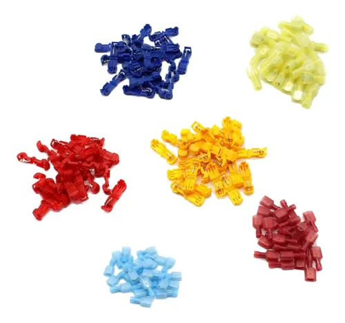 150pcs Terminales De Alambre Eléctrico Aislados Surtidos - $ 379.76