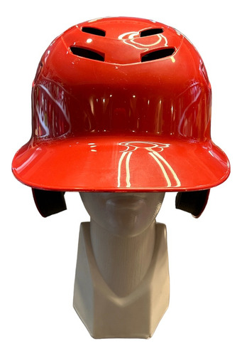 Imagen 2 de 4 de Casco Bateador Doble Oreja Rojo Certif Nocsae Palomares Fpx