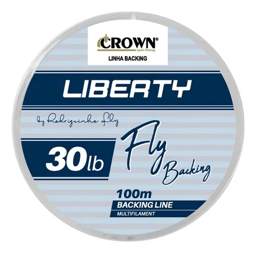 Línea de apoyo Fly Liberty, 30 libras, 100 metros, color blanco