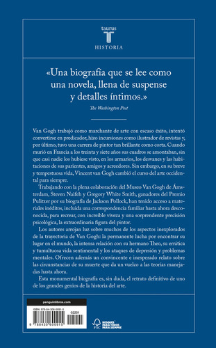 Van Gogh La Vida, De Steven Naifeh -gregory White Smith. Editorial Taurus, Tapa Dura En Español, 2023