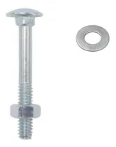 Comprar Kit 100 Parafusos Fr Zi Cu002F Porca E Arruela 1u002F4 X 2