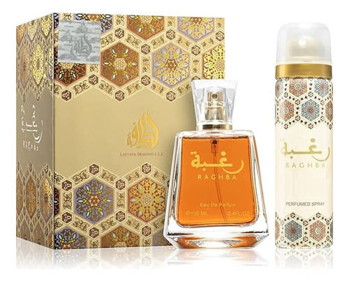 Raghba Lattafa Edp 100ml50ml Deo Unisex