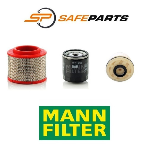 Kit 3 Filtros Mann Toyota Hilux Sw4 3.0 Tdi (1/2005 12/2015)