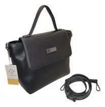 Comprar Cartera Lexico L406 Eco Cuero Premium Con Tapa Y Correa