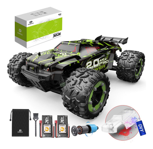 Carro A Control Remoto 4wd,60kmh,2.4ghz, Deerc Esc 1:18 80