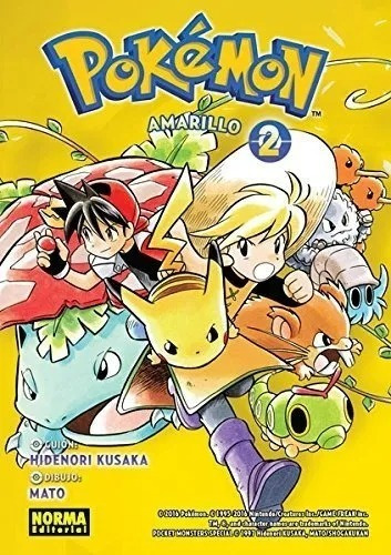 Manga- Pokémon N°2- Amarillo 4