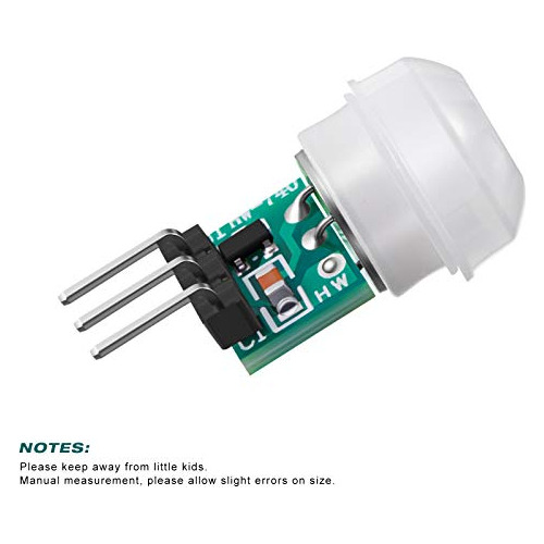Módulo De Sensor De Movimiento Infrarrojo Pir Am312 Mi...