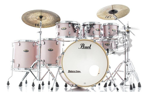 Bateria Pearl Decade Rose 22,8,10,12,14,16 Shellpack