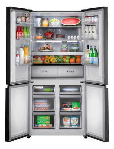 Refrigerador Cross Door Indurama Ri-880i Negra