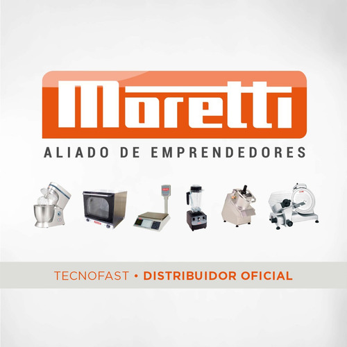 Freidora Eléctrica Doble Moretti 16 Lts Fryer 8+8 Acero Inox