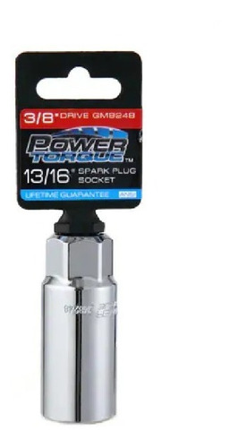 Dado Sae Para Bujia De 6 Puntos 3/8¨ 13/16¨ Power Torque