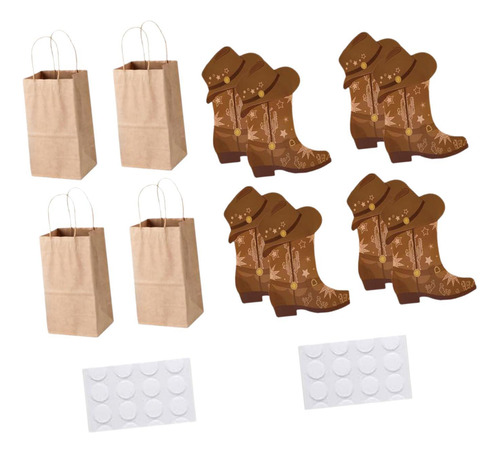 Macetas Con Forma De Botas De Vaquero Occidentales, Centros