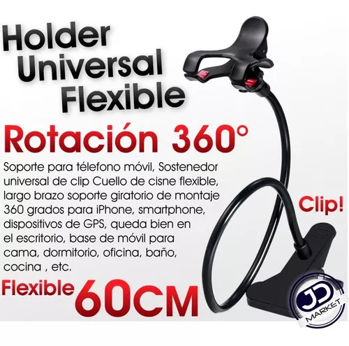 Soporte Universal de cuello de cisne para teléfono móvil, soporte