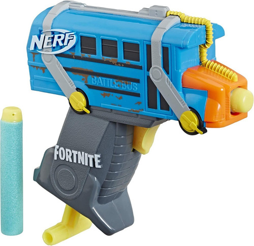 Nerf Fortnite Micro Battle Bus Microshots Dart-firing Toy