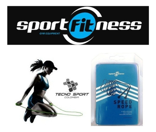 Imagen 4 de 7 de Lazo Para Salto Sport Fitness 5mm X 2.8mt Crossfit Gym
