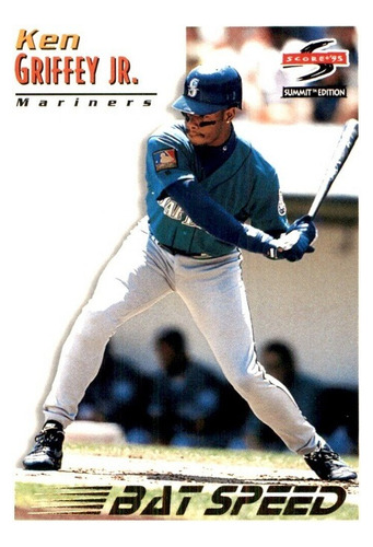 Mlb Ken Griffey Jr - Score Bat Speed 1995 # 174 