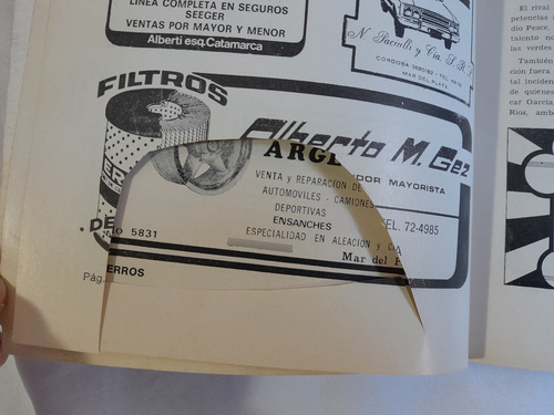 Revistas Automovilismo Fierros, Mar Del Plata (Usado)