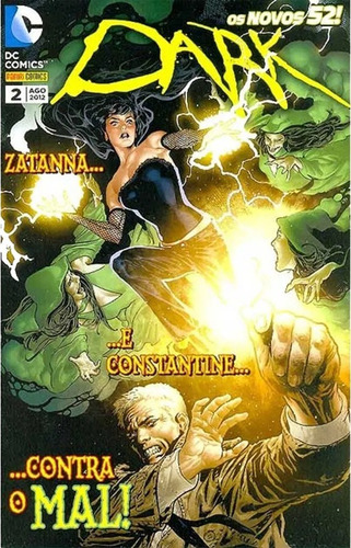 Imagem 1 de 1 de Dark 2 Dc Panini Constantine Monstro Do Pântano
