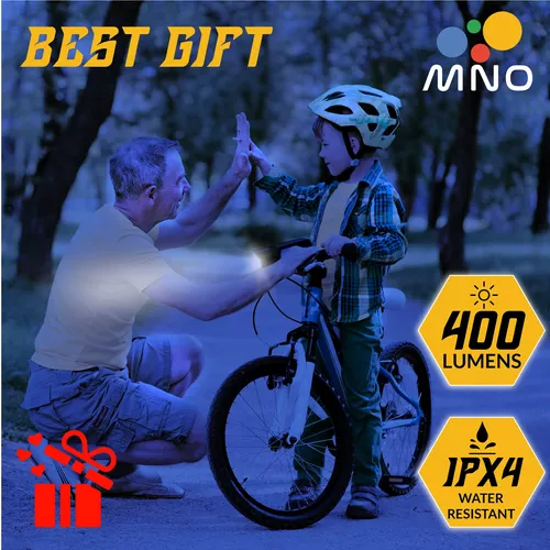 Juego de luces para bicicleta de ciclismo LED recargable para bicicleta  faro tra