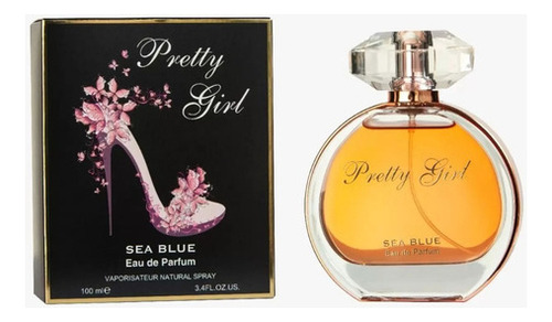 Perfume Pretty Girl Edp 100ml Sea Blue Feminino Compatível Com Good Girl