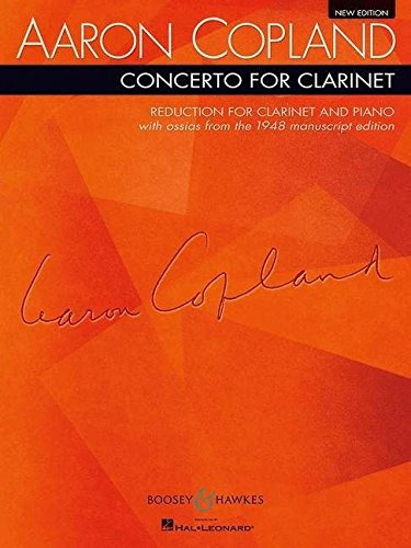Concierto Para Clarinete De Clarinete Y Reduccion De Piano
