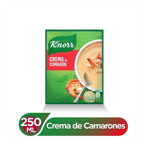 Crema De Camarones 60 Gr / 250 Ml Knorr 3 Unidades