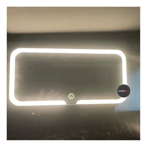 Espejo Retrovisor Con Led Para Visera De Auto Recarglable