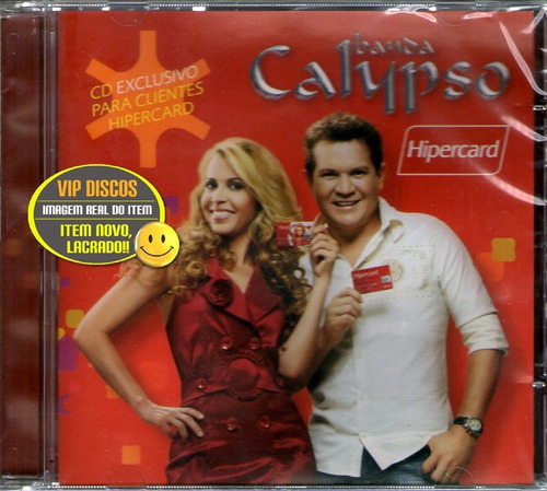 Cd Banda Calypso Hipercard Promocional - Novo Lacrado Raro