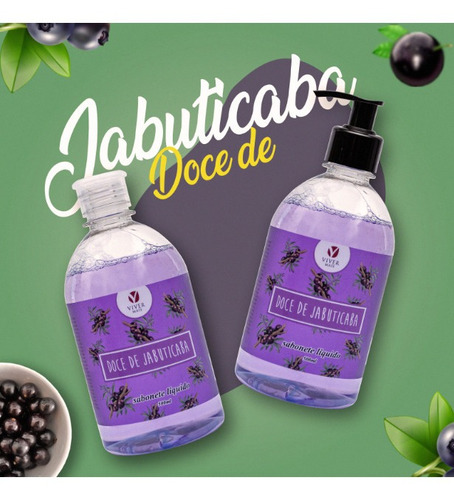 Imagem 3 de 4 de Sabonete Líquido Viver Mais Jabuticaba Galão 10 Litros