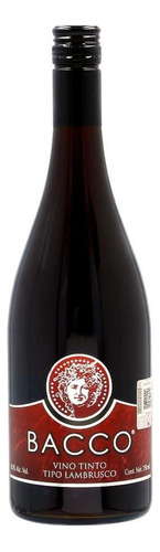 Vino Tinto L.a. Cetto Bacco Lambrusco 750 Ml