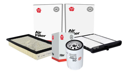 Kit Filtros Aceite Aire Cabina Mazda Mazda 6 3.7l V6 2010