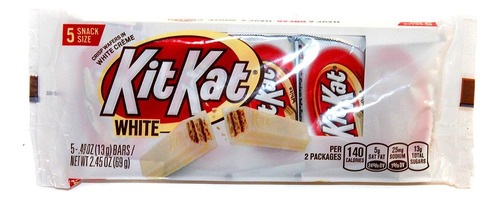 Chocolate Kit-kat White 5pzs Snack Size 69g Americano
