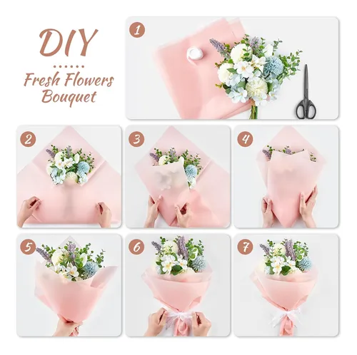 Papel De Envolver Flores