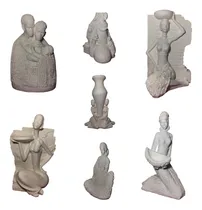 Comprar Negros Para Pintar En Yeso Macizo Por Unidad Varios Modelos