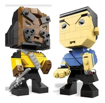 Comprar 2 Figuras Kubros Star Trek Spock Y Worf Mega Construx