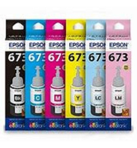 Tinta Epson 673 Colores