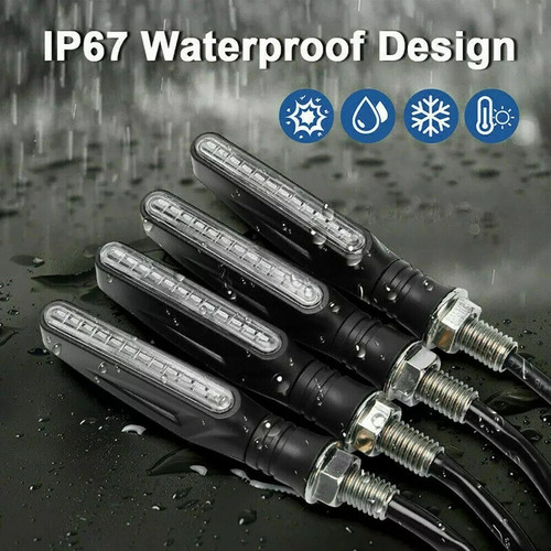 Intermitentes Led Par Motocicleta Universal