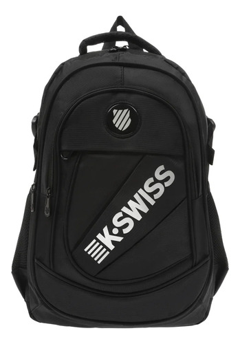 Mochila K-swiss Negra Modelo Storm Unisex