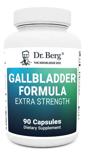 Fórmula De La Vesícula Biliar Dr. Berg 90 Cápsulas