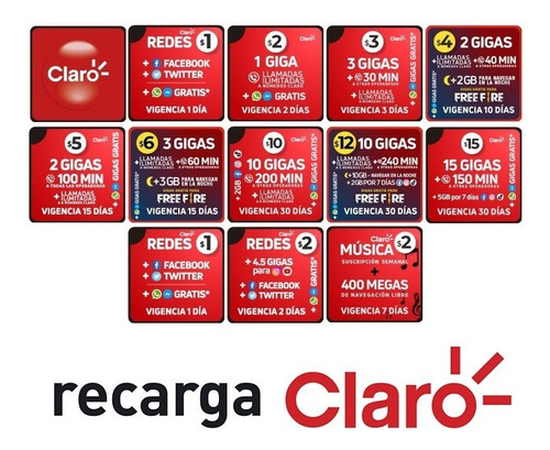 Imagen 4 de 10 de Tarjeta Saldo Claro Movistar Cnt Tuenti Cable Directv Paypal