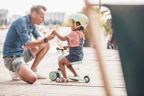 Scoot & Ride - Highwaykick 1 Scooter Ajustable Para Niños . Color Kiwi