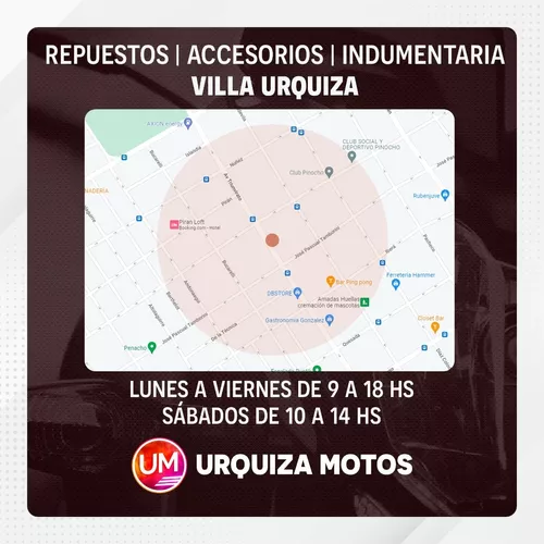 Baul Desmontable Para Moto Mac 46 Litros City Rojo 2 Cascos