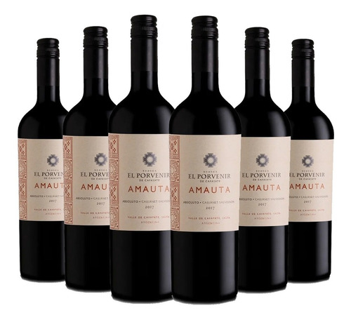 Vino Amauta Absoluto Cabernet Sauvignon Caja X6 Unidades