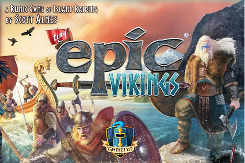 Gamelyn Game Tiny Epic Vikings Juego Rápido 1-4 Jugadores Pr