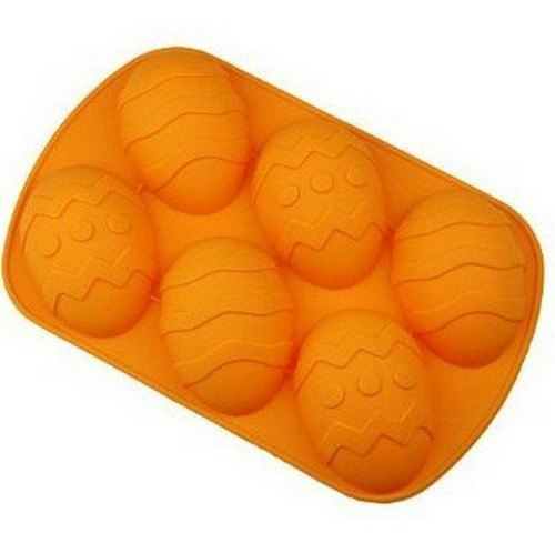 Juego Para Hornear - Allforhome(tm) 6 Easter Egg Silicone Ca