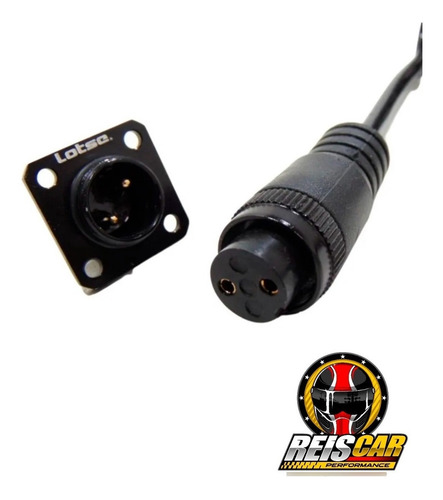 Imagem 2 de 2 de Cabo Espiralado Lotse 2 Vias Com Plug