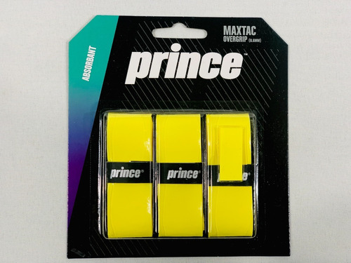 Overgrip Prince Maxtac Yellow X3 