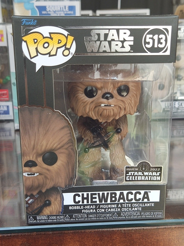 Funko Star Wars Celebration Chewbacca Con Sticker Presencial