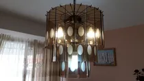 Comprar Par De Lamparas Colgantes De Cristal Para Sala 8 Bombillos